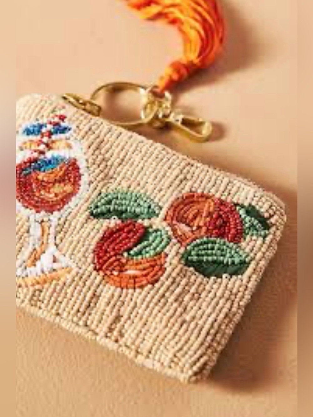 Anthropologie Beaded Coin Purse: 🍑Summer Edition🍑